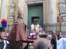 San Gennaro in procession